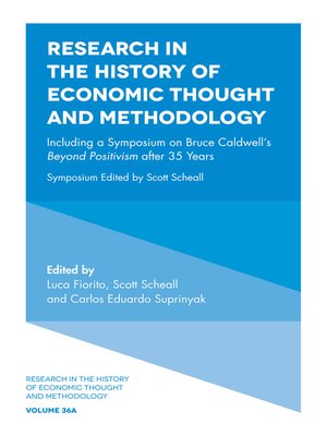 cover image of Research in the History of Economic Thought and Methodology, Volume 36